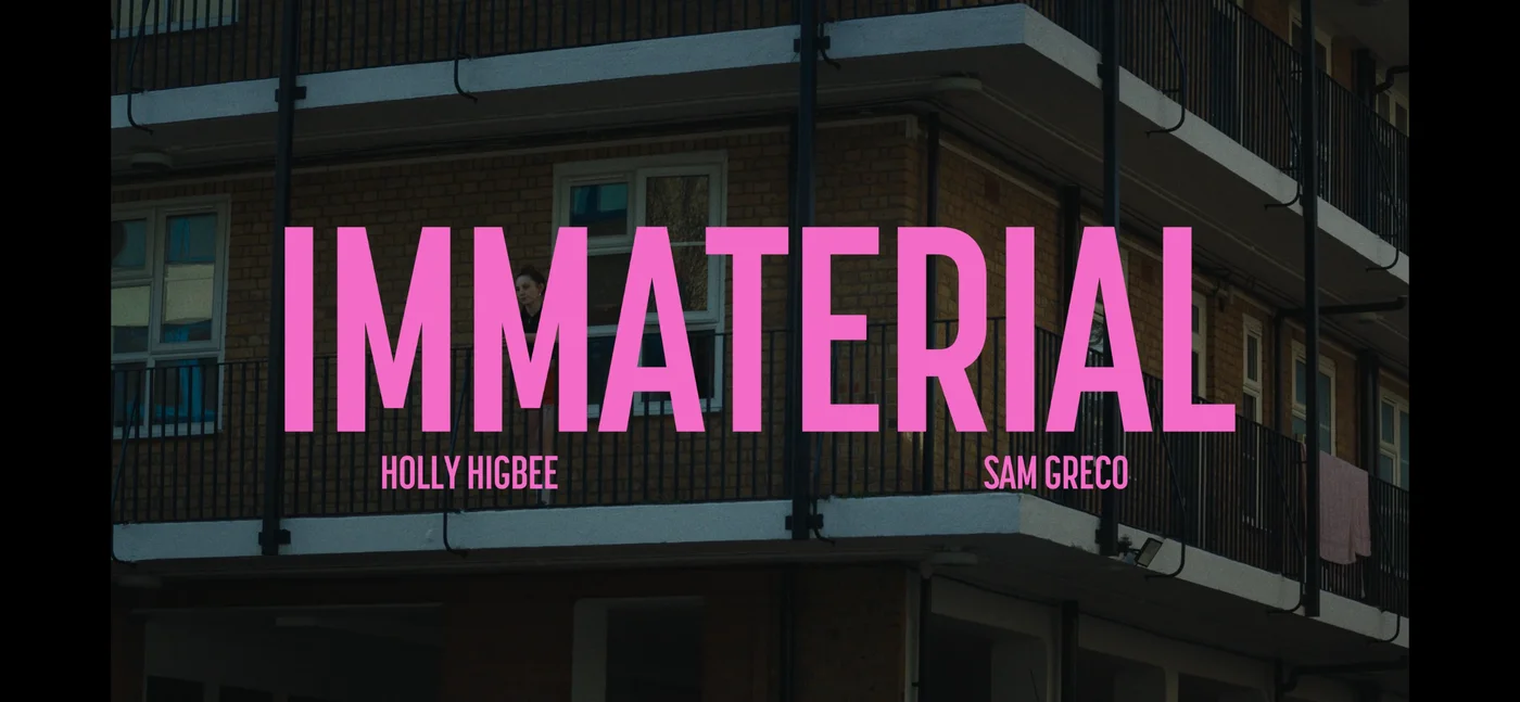Immaterial — cover